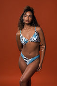 Load image into Gallery viewer, Proto Rainforest Top Women's Swimwear, Front View
