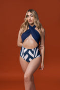 Load image into Gallery viewer, Proto Copan Ruinas One-Piece Women's Swimwear, Front View
